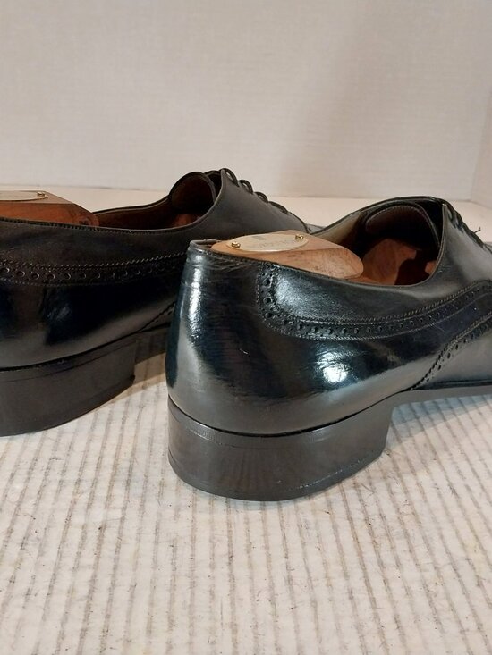 BALLY men\'s (SAVE $1100) size 14 B black Oxford. main image 8